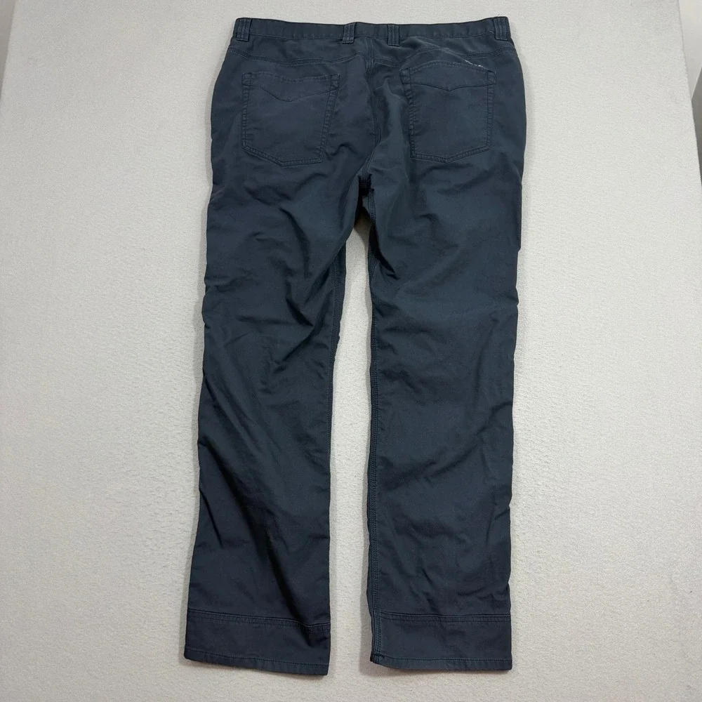 Mountain Khakis Pants Mens 40x32 Navy Commuter Pant Slim Fit Stretch Outdoors
